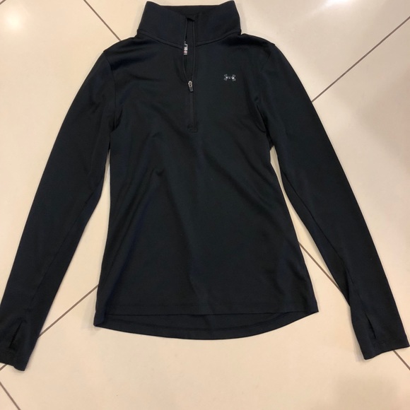 Under Armour Tops - Black Under Armour 1/4 Zip Size Small